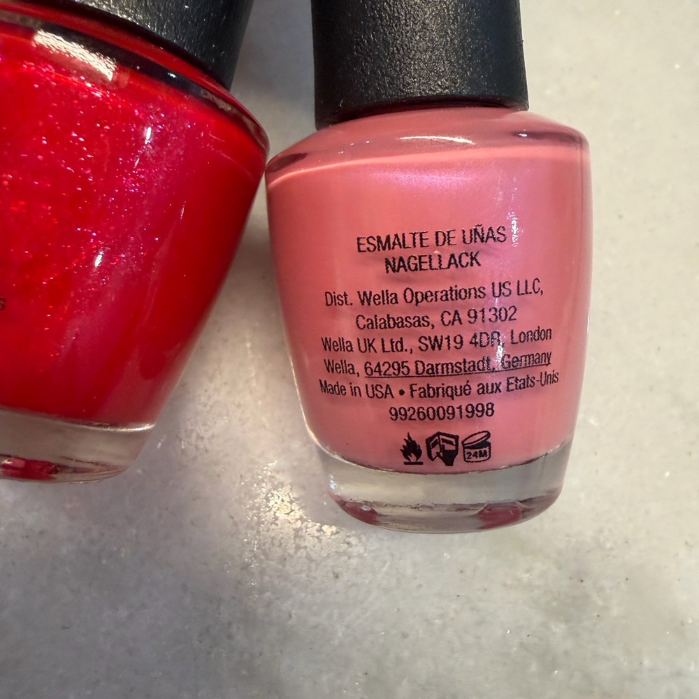 OPI Red & Pink Nail Lacquer Duo Big Apple Energy and Hawaiian Orchid - Picture 6 of 6